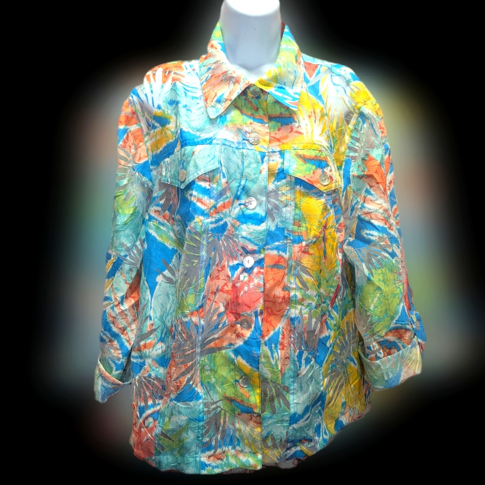 Ruby Rd lightweight jacket 18W - Picture 3 of 6